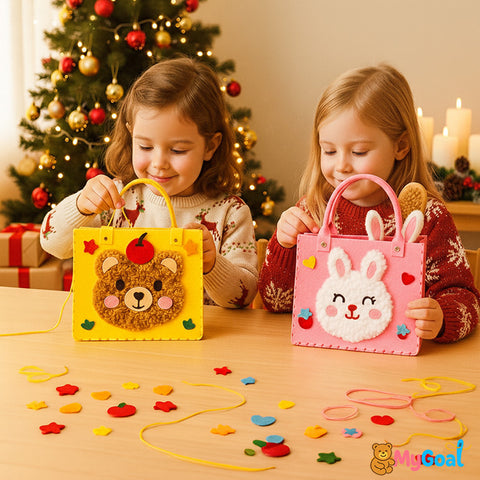 Pūkuoti siuvimo rankinukai