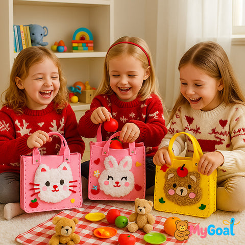 Pūkuoti siuvimo rankinukai