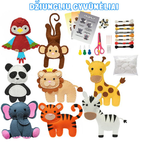 Vaikiškas siuvimo rinkinys