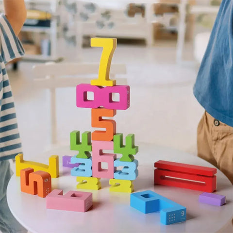 Skaičių kaladėlės (20vnt)