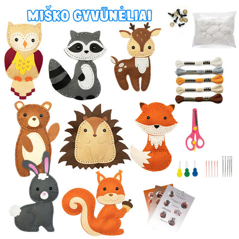 Vaikiškas siuvimo rinkinys